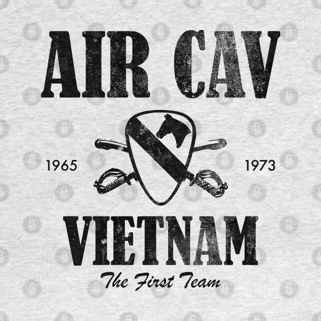 Air Cav Vietnam - The First Team (subdued) (distressed) by TCP